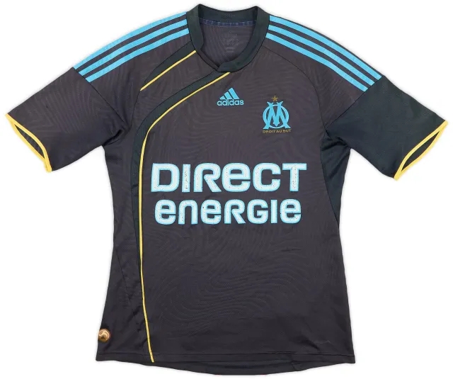 adidas 2009-10 Olympique Marseille Third Shirt - 6/10 - (M)