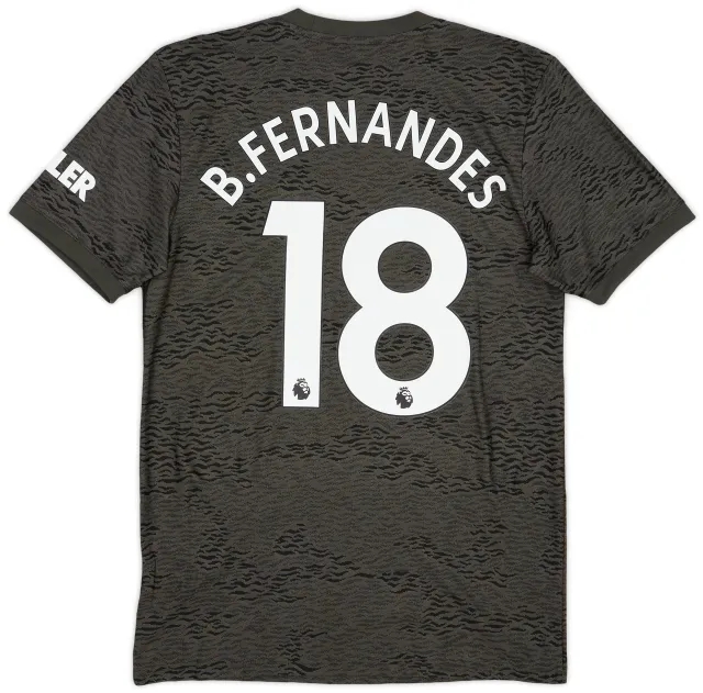 adidas 2020-21 Manchester United Away Shirt B.Fernandes #18 (S)