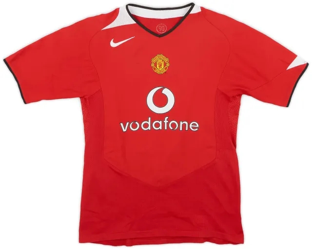 Nike 2004-06 Manchester United Home Shirt - 5/10 - (L.Boys)