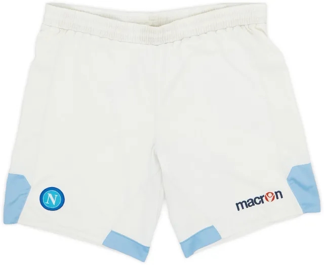 Macron 2010-11 Napoli Home Shorts - 4/10 - (XL)