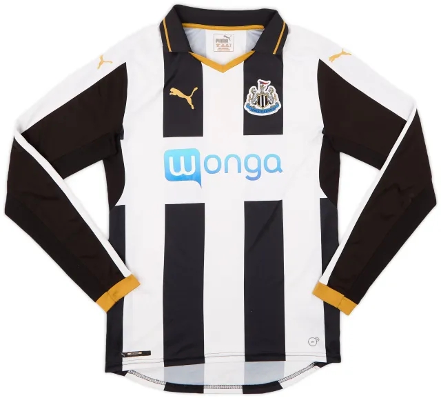 Puma 2016-17 Newcastle Home L/S Shirt - 7/10 - (S)