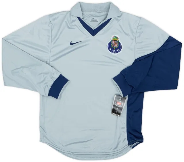 Nike 2001-02 Porto Player Issue Away L/S Shirt (XS)