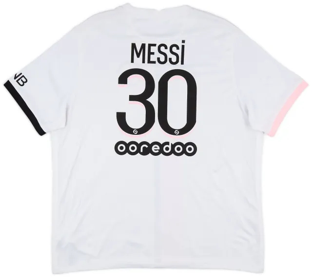 Nike 2021-22 Paris Saint-Germain Away Shirt Messi #30 (XXL)