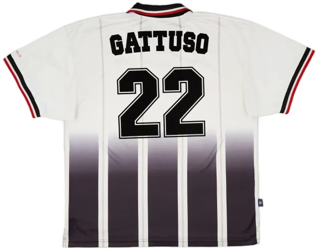 Nike 1997-99 Rangers Away Shirt Gattuso #22 - 7/10 - (XXL)