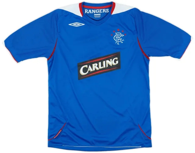 Umbro 2006-07 Rangers Home Shirt - 9/10 - (M)