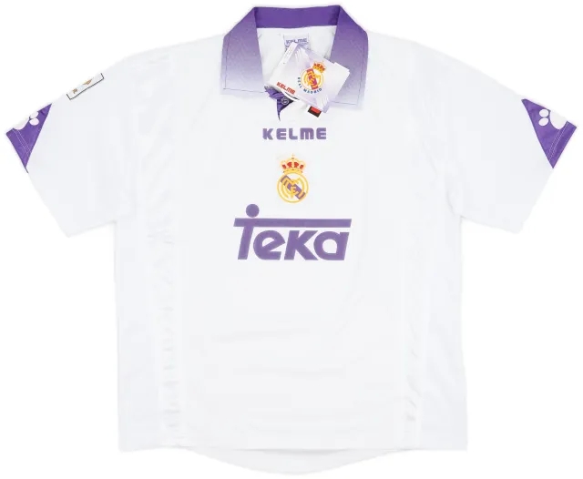 Kelme 1997-98 Real Madrid Home Shirt (L)