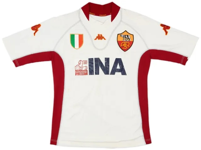 Kappa 2001-02 Roma Away Shirt - 5/10 - (S)