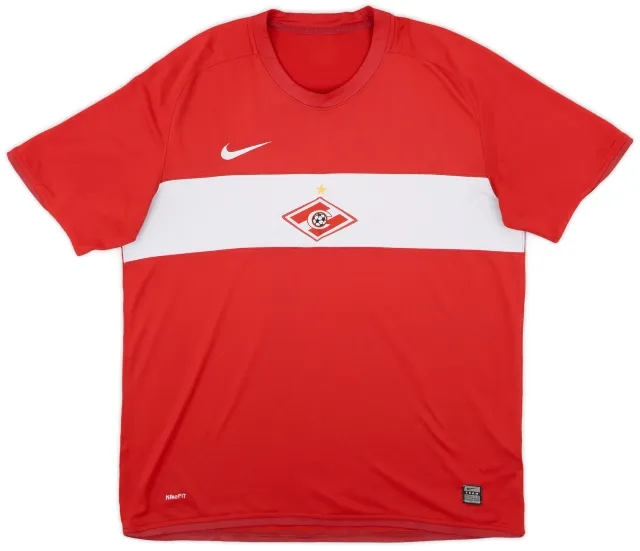 Nike 2009 Spartak Moscow Home Shirt - 6/10 - (XL)