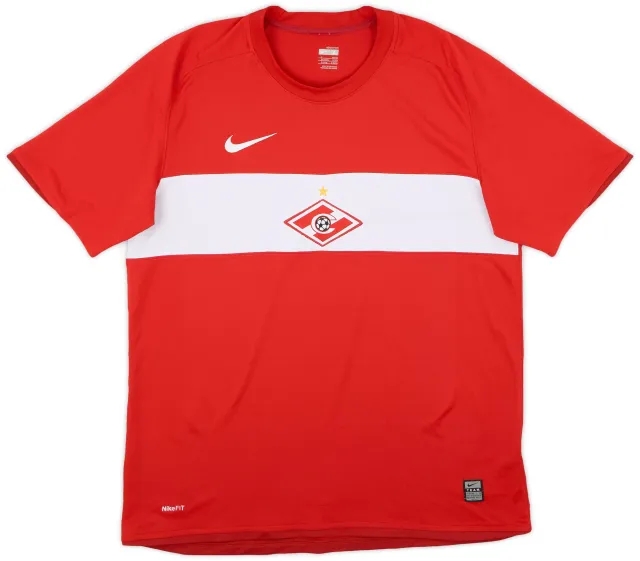 Nike 2009 Spartak Moscow Home Shirt - 7/10 - (L)