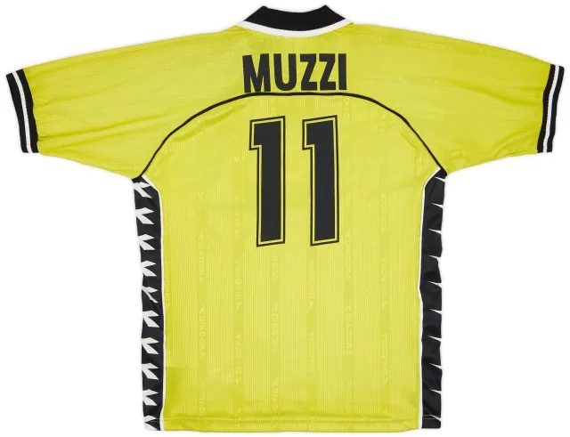 Diadora 1999-00 Udinese Away Shirt Muzzi #11 (XL)