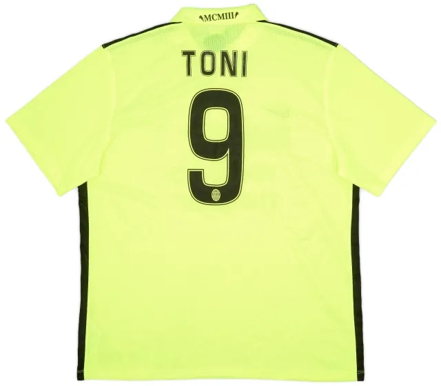 Nike 2015-16 Hellas Verona Third Shirt Toni #9 (XL)