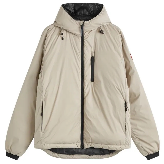 Canada Goose Men's Lodge Hooded Jacket Limestone