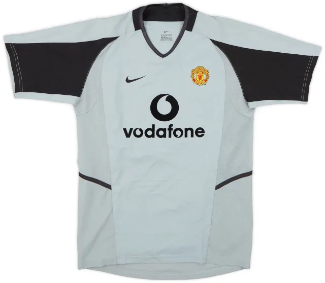 Nike 2002-04 Manchester United GK Shirt - 9/10 - (L.Boys)
