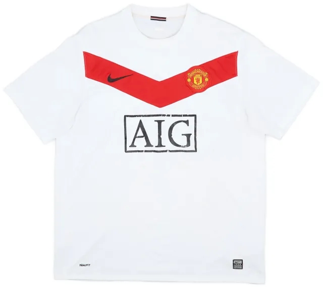 Nike 2009-10 Manchester United GK S/S Shirt - 5/10 - (XL)