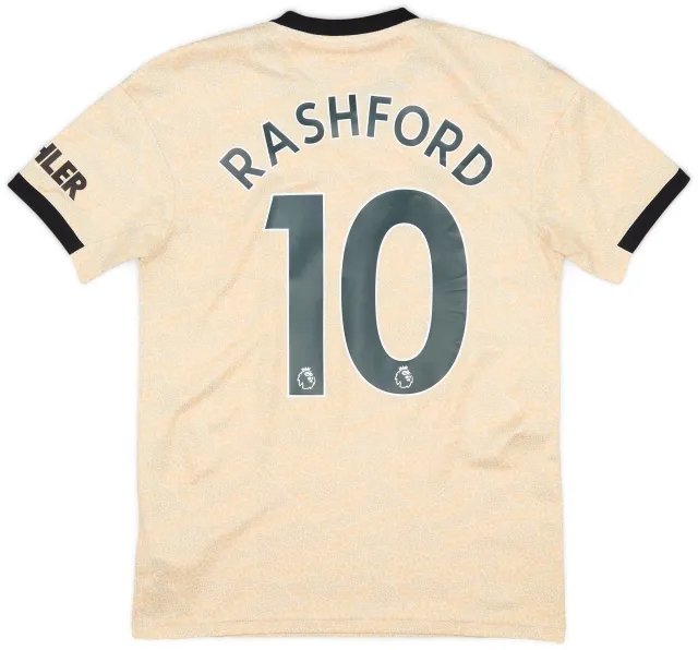 adidas 2019-20 Manchester United Away Shirt Rashford #10 - 10/10 - (S)