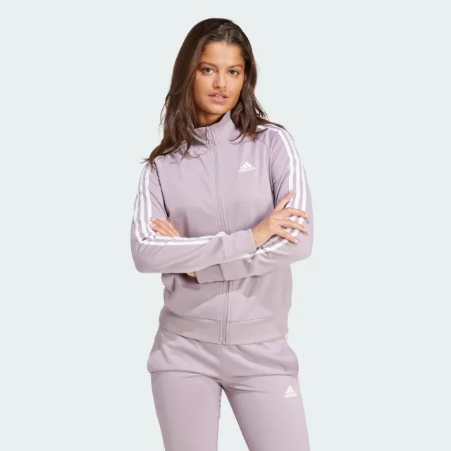 adidas Primegreen Essentials Warm-Up Slim 3-Stripes Track Jacket