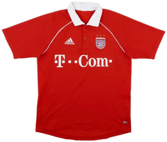adidas 2005-06 Bayern Munich Home Shirt - 8/10 - (XL.Boys)