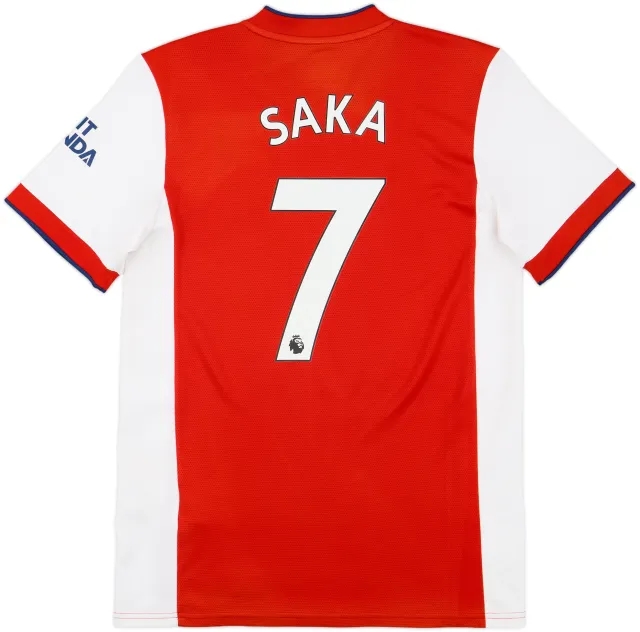 Nike 2021-22 Arsenal Home Shirt Tierney #3 - 4/10 - (M)