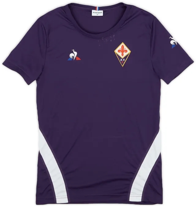 2017-18 Fiorentina Le Coq Sportif Training Shirt - 5/10 - (XS)