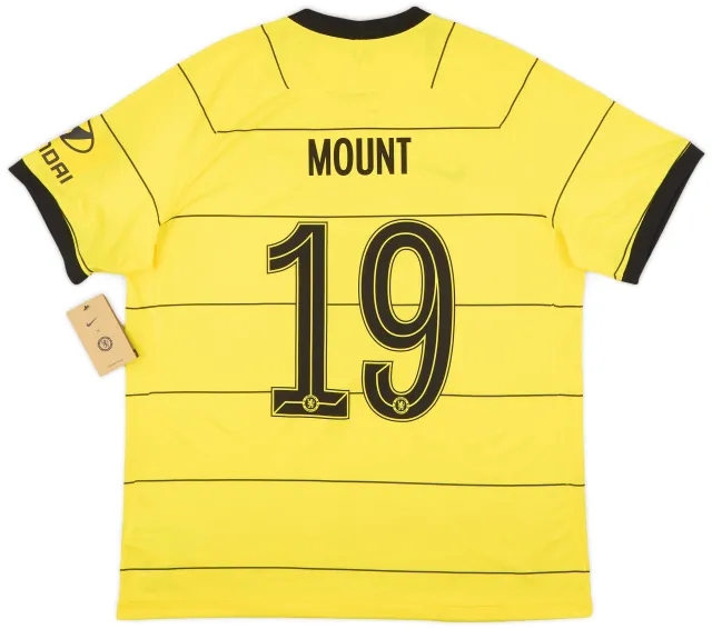 Nike 2021-22 Chelsea Away Shirt Mount #19 (XL)