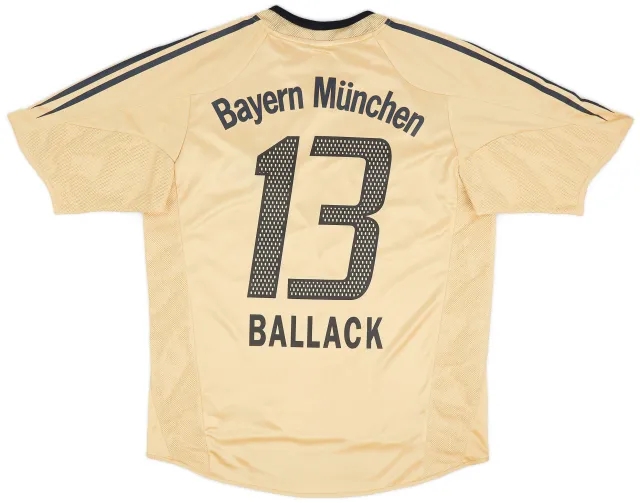 adidas 2004-05 Bayern Munich Away Shirt Ballack #13 - 7/10 - (S)