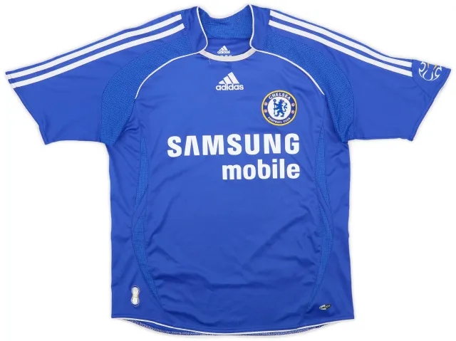 adidas 2006-08 Chelsea Home Shirt - 8/10 - (XL.Boys)