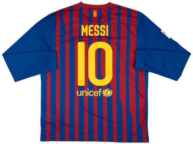 Nike 2011-12 Barcelona Home Shirt Messi #10 - 8/10 - (S)
