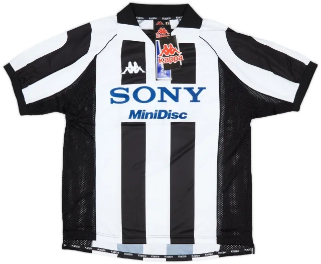 Kappa 1997-98 Juventus Player Issue Centenary Home Shirt #16 (L)