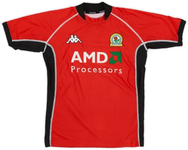 Kappa 2002-03 Blackburn Away Shirt - 7/10 - (L.Boys)