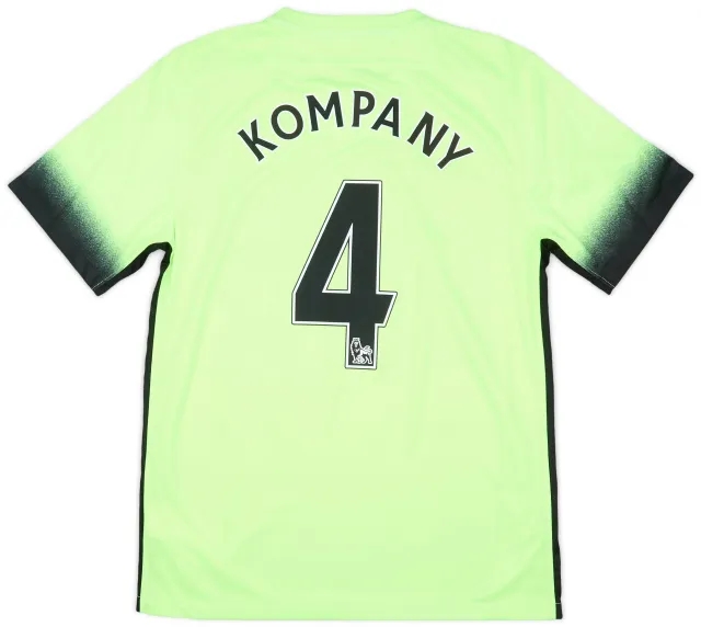 Nike 2015-16 Manchester City Third Shirt Kompany #4 (M)