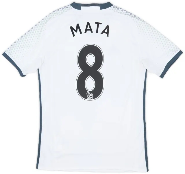 adidas 2016-17 Manchester United Third Shirt Mata #8 - 7/10 - (XS)