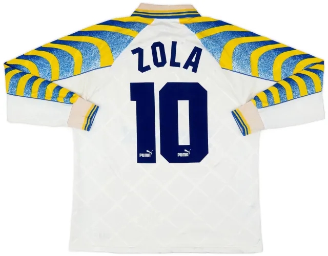 Puma 1995-97 Parma Home L/S Shirt Zola #10 - 6/10 - (M)