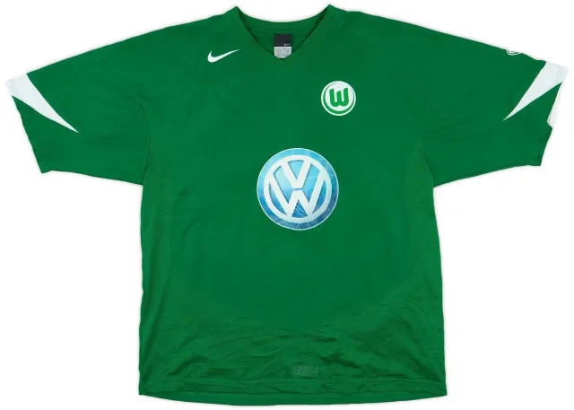Nike 2005-06 Wolfsburg Home Shirt - 7/10 - (XL)