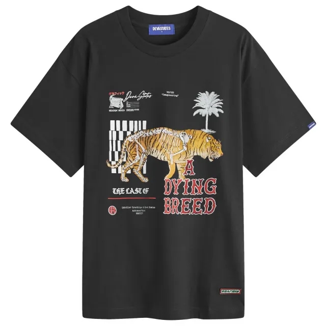 Deva States Men's Critical T-Shirt Black