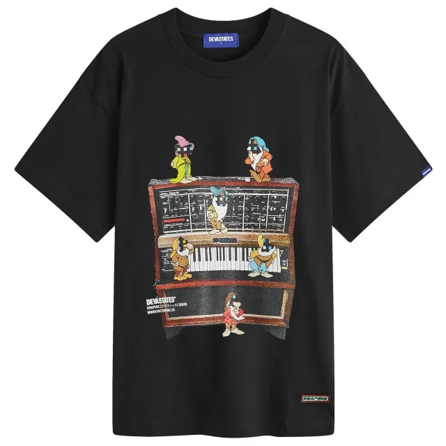 Deva States Men's Synthesis T-Shirt Black