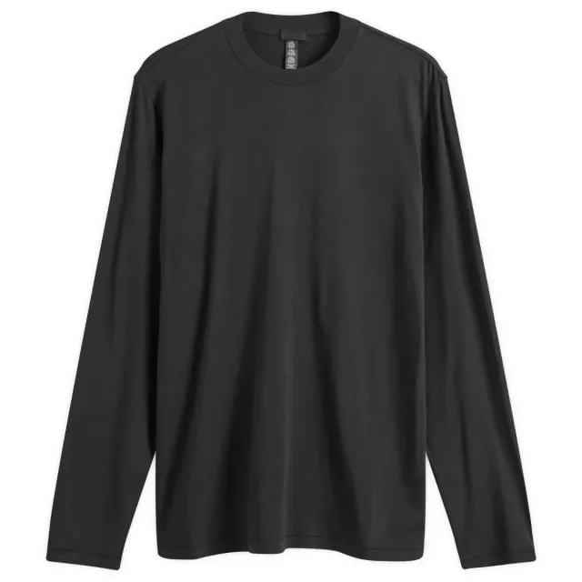 SKIMS Women's Boyfriend Long Sleeve T-Shirt Onyx