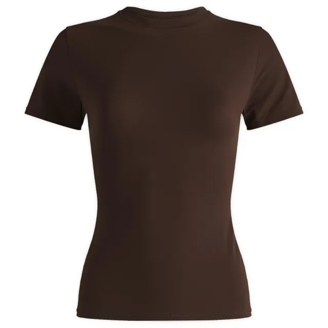 SKIMS Women's Fits Everybody T-Shirt Cocoa