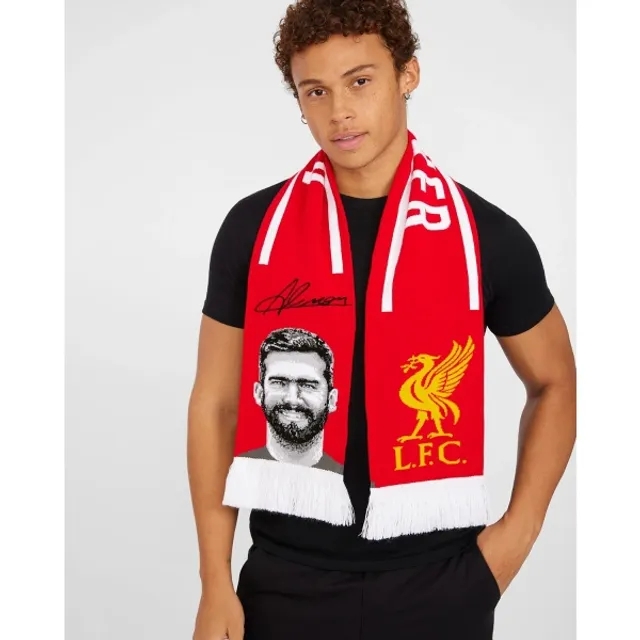 Liverpool FC LFC Player Scarf Alisson Becker