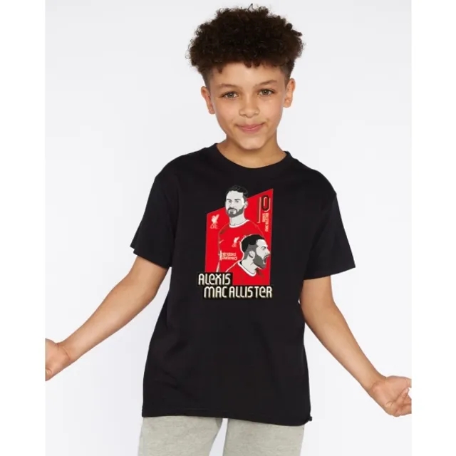 Liverpool FC LFC Junior Mac Allister Image Tee
