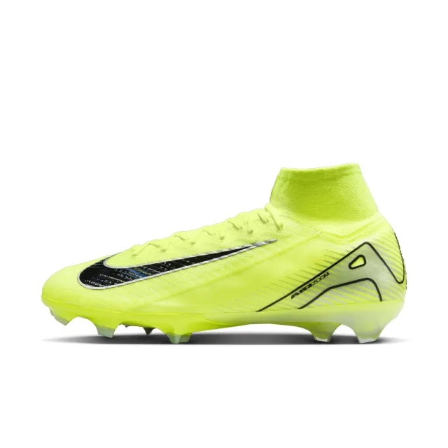 Nike Mercurial Superfly 10 Elite FG High-Top Football Boot - Yellow - Recycled Content Minimum