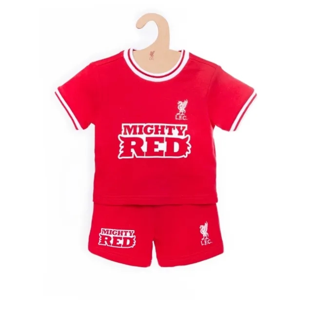 Liverpool FC LFC Baby Mighty Red Tee Shorts Set Red
