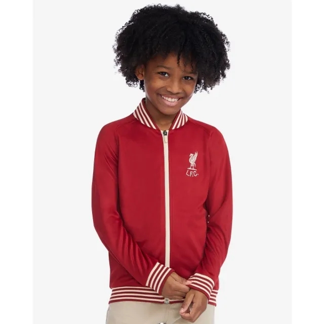 Liverpool FC LFC Juniors Shankly Track Jacket Red