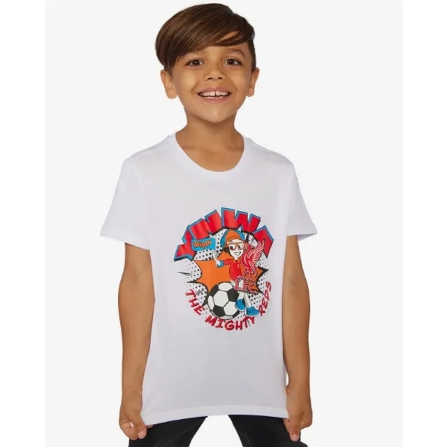 Liverpool FC LFC Junior Blippi Tee White