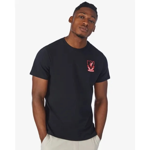 Liverpool FC LFC Mens 89 Graphic Tee Black