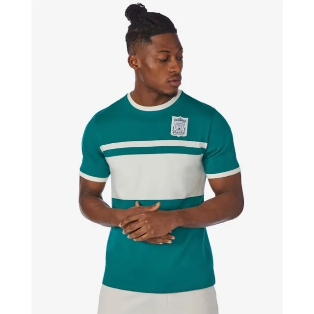 Liverpool FC LFC Retro Mens 93-95 Away Tee