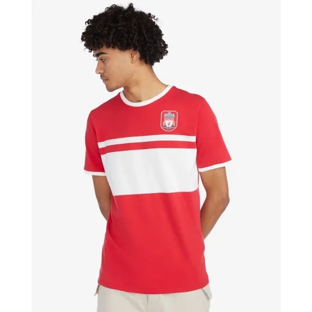 Liverpool FC LFC Retro Mens 2005 Home Tee