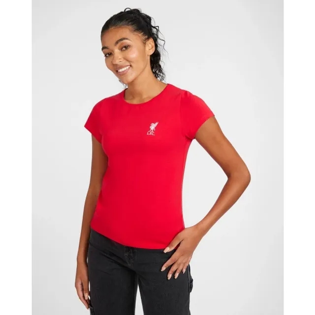 Liverpool FC LFC Womens Liverbird Red Tee