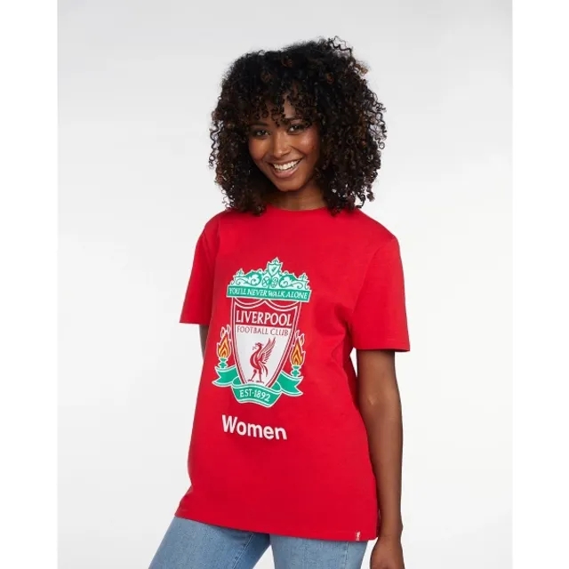 Liverpool FC LFCW Adults Crest Tee Red