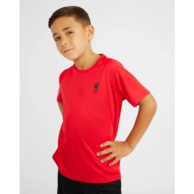 Liverpool FC LFC Junior Raglan Tee Red