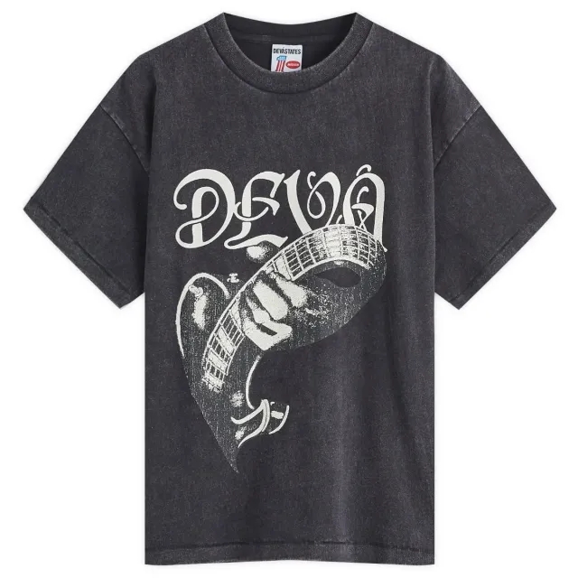 Deva States Men's Rhapsody T-Shirt Washed Black